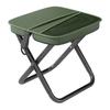 Mini Folding Stool with Carry Bag Portable Lightweight Heavy Duty Waterproof Outdoor Camping Backpacking Beach Picnic Fishing Collapsible Chair Seat