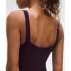 Lululemon Align  LaCe Panel Tank Top  Light Support  B C Cup BlaCk Plum