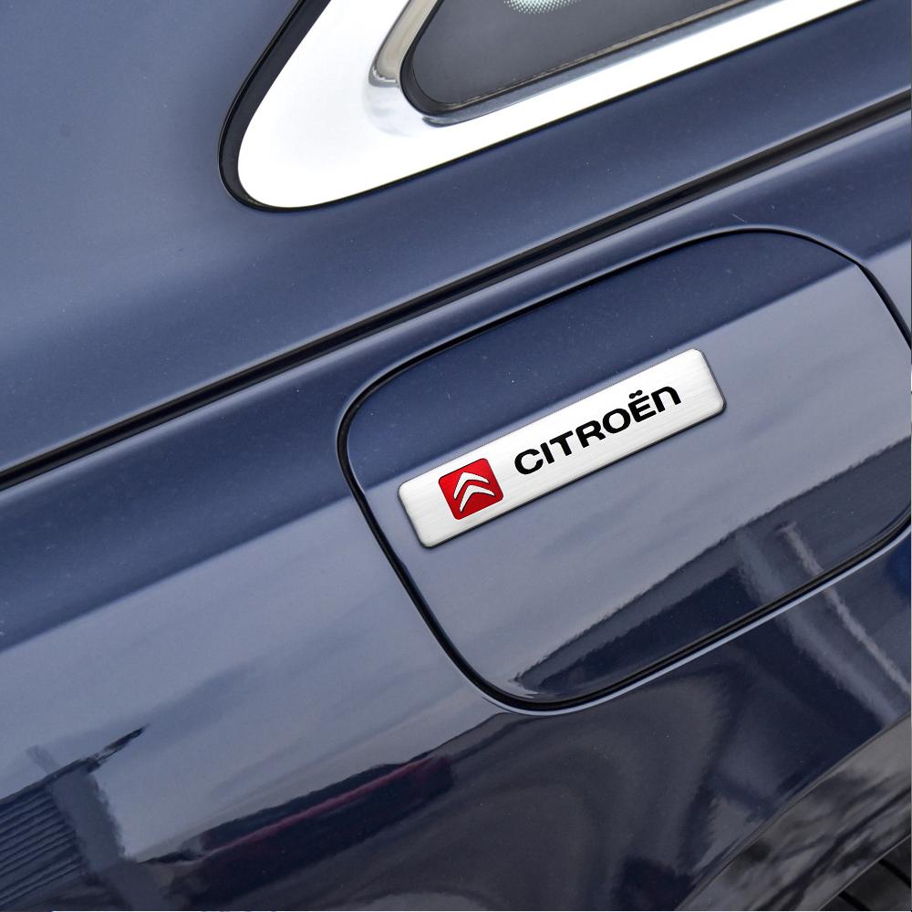 Autodoplňky 3D kovová slitina Logo motorsportu auta Samolepky na karoserii a kufr pro Citroen C1 C2 C8 C-ELYSEE Berlingo C3 C4 C4L C5 C6 C7