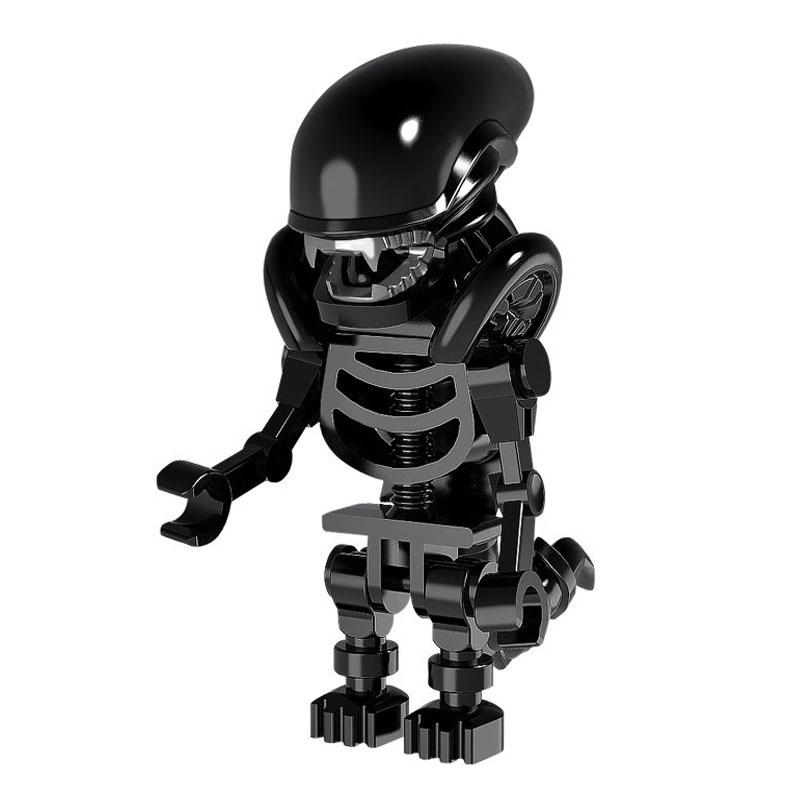 New The God of War Movie Predator Vs. Alien Model Assemble Figure Blocks Construction Buildable Building Brick Toys For Children