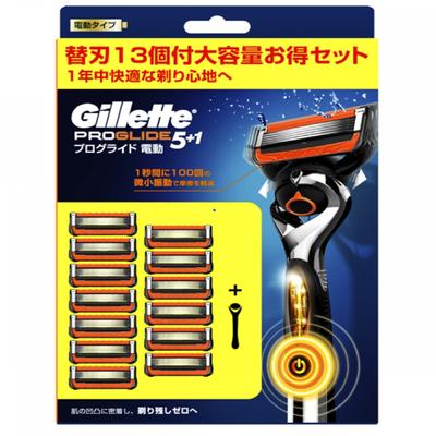 Gillette Gillette Progressive Flex Ball Elektrikli Tip Tıraş Bıçağı Gövdesi+13 Yedek Bıçak