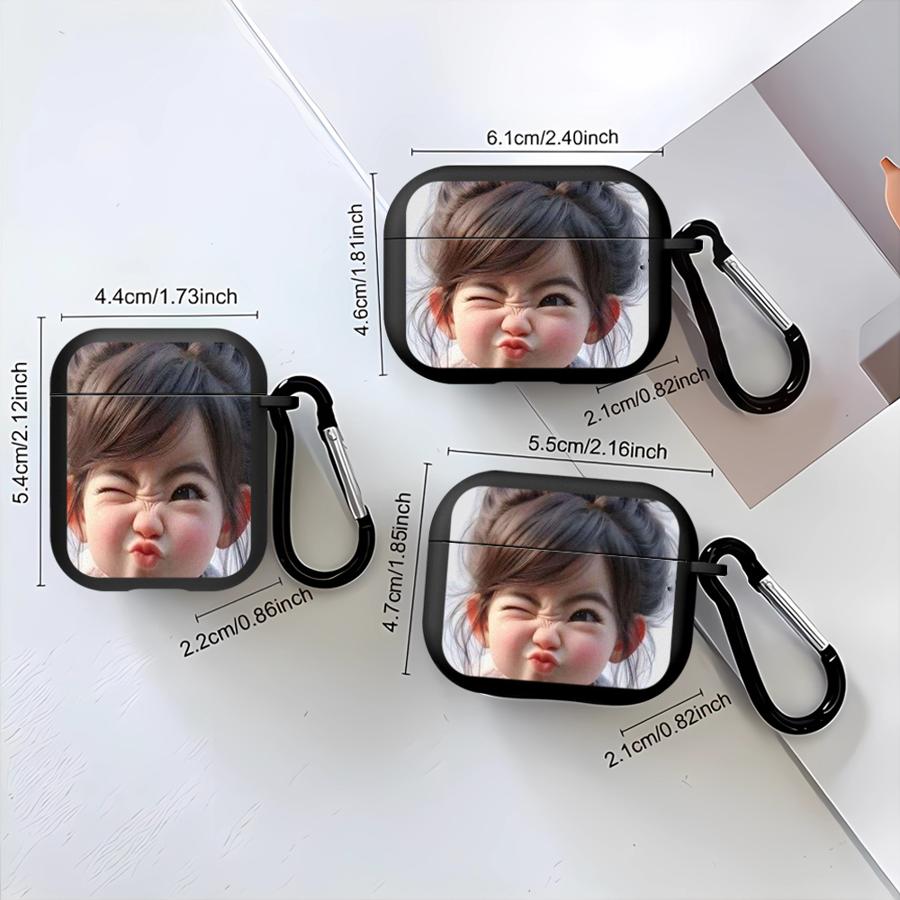 Pouting For Cuteness Girl Earphone Cases Cover Case For Airpods 2 Pro2 1 4 Pro 3 Pro3