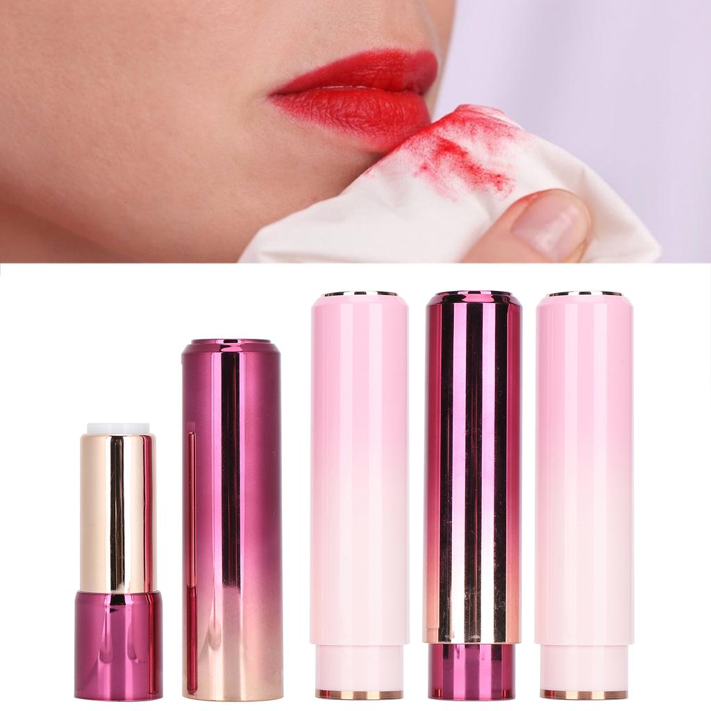4pcs Lipstick Tube DIY Empty Lip Gloss Lipstick Lip Balm Cosmetic Containers Tube