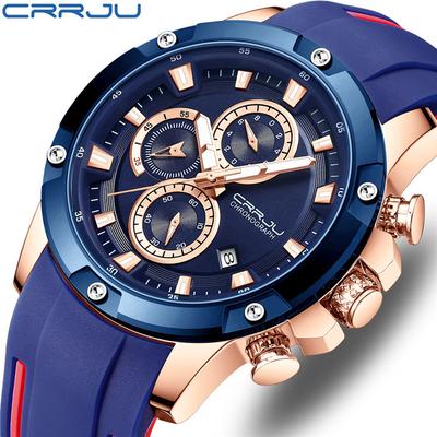 CRRJU-2298 Neue Herrenuhr, lässige Persönlichkeitsuhr, modische, beliebte Studentenuhr