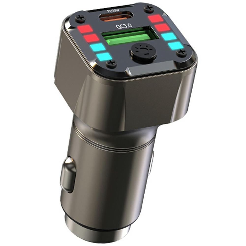 

K24 Car Charger PD 30W QC 3.0 Super Charger Dual Ports Car Charging Adapter for iPhone/Samsung/Huawei