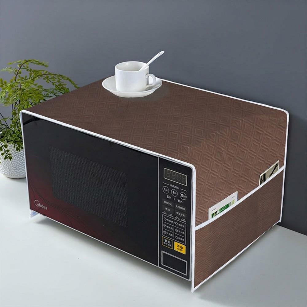 Oilproof Microwave Protective Cloth Dustproof Kitchen Appliance Cover  Kitchen Use