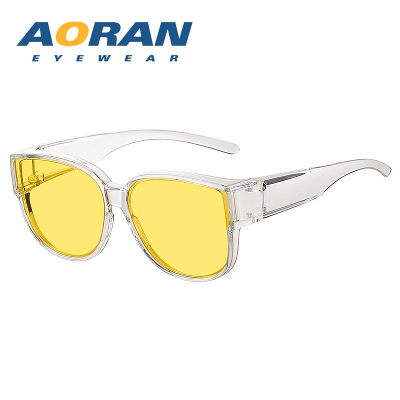 

Трендовые мужские и женские поляризационные солнцезащитные очки-клипсы квадратной формы с защитой от УФ-лучей для вождения и езды на велосипеде