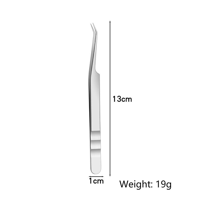 High Precision Eyelash Tweezers Beauty Eyelash Professional Grafting Eyelash High-Precision Flowering Tweezers