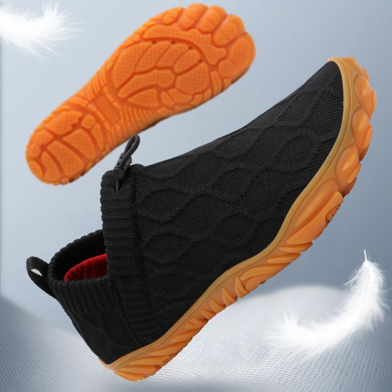 Minimalist Men's Barefoot Shoes Anti Slip Breathable Knitting Walking Shoes for Men Wear-resistant Lightweight Running Sneakers
