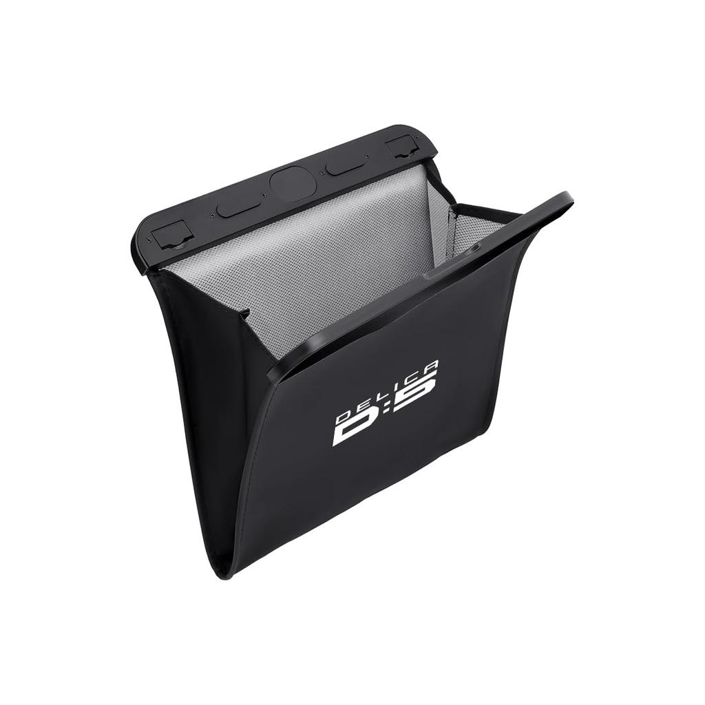 Schlanker Auto-Mülleimer für Delica CV PU-Leder Aufbewahrungsbox für Kleines Hinten Auto 1 Stück mit Delica D5 Serie, Magnetisch, Wasserdicht, Artikel, Sitz,