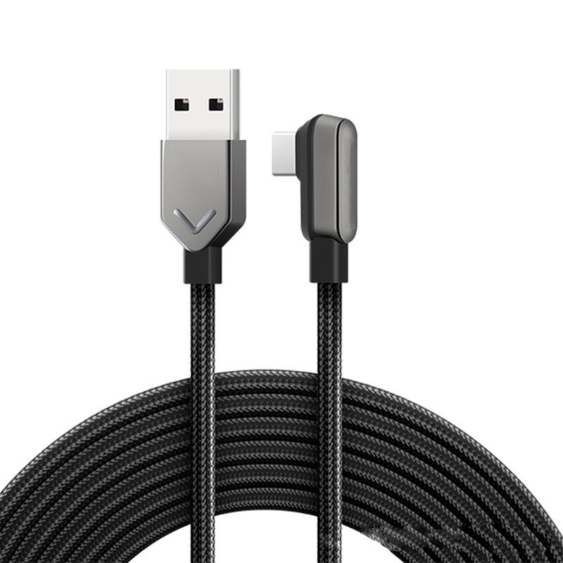 Black Shark 4 Pro/4S/5 Pro/5RS 120W Fast Charging Elbow Gaming Cable