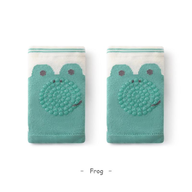 Summer New Baby Knee Pads Cartoon Mesh Breathable Toddler Anti-Fall Kids Knee Pads Children Crawling Non-Slip Knee Pads