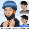 Fantasyon Helmet Inner Hairstyle Anti-Crumble Silica Inner Pad for Helmets, Ventilation Liner, Air Head Pad, Breathable, Moisture Prevention (Blue)