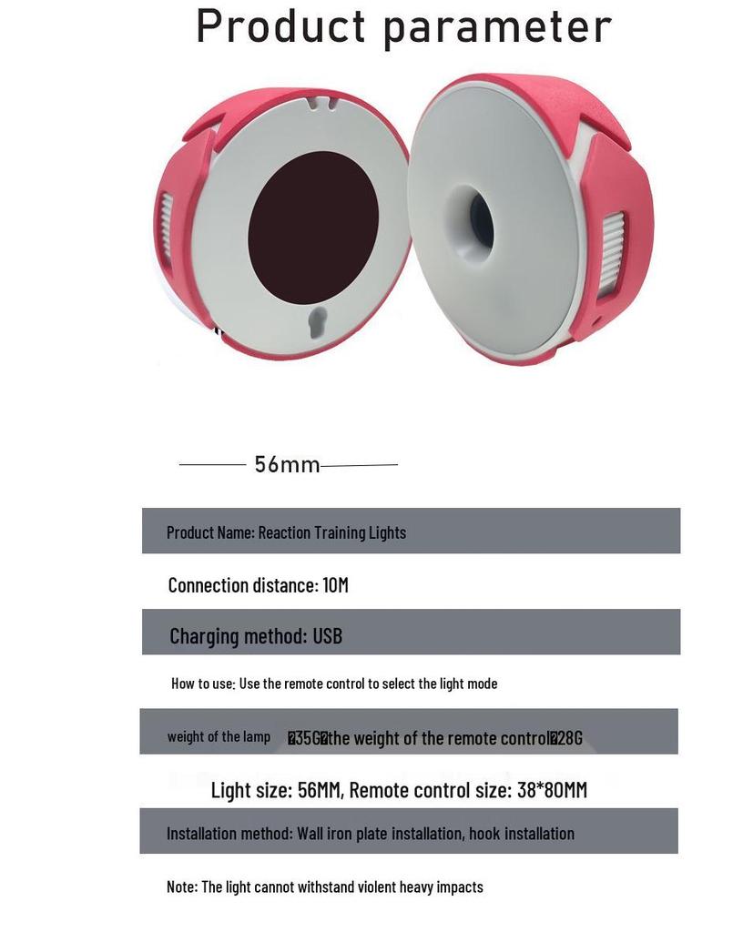 2024 Smart Kids' Reaction Training Lights for Football and Basketball