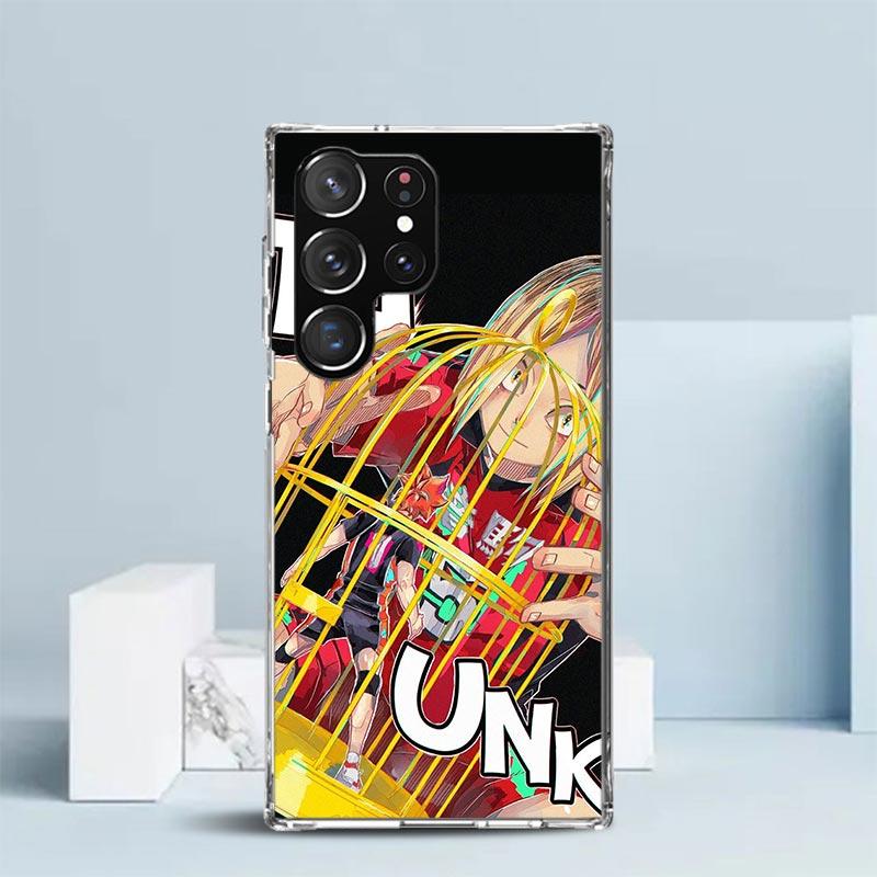 Haikyuu Oya Volleyball Anime Soft Cover for Samsung Galaxy S25 Edge S26 S24 S23 Ultra Phone Case S22 S21 Plus S20 FE Print Patte