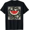 T-shirt Frutta Palestina Libera Mappa Anguria