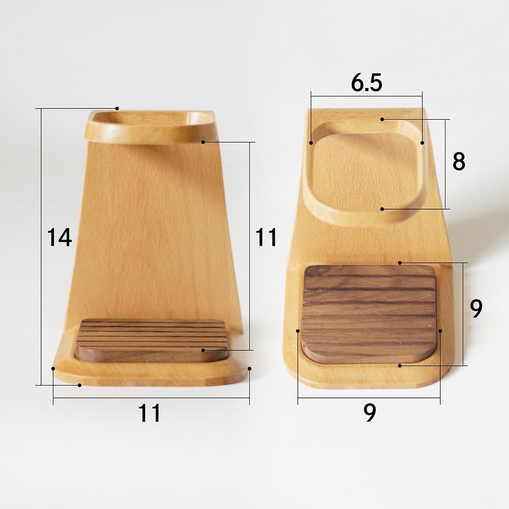 TOSMU Dripper Stand with Coffee Dripper for 1 Disposable Ear TOSMU 7021 Coaster, Person, Type, Wooden, Cute, Stylish,