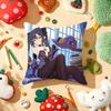 Xiao G-Genshin I-Impact Pillow Case Plush Fabric Soft Double-Sided Printed Sofa Warm Winter Home Gift Cushion Cover