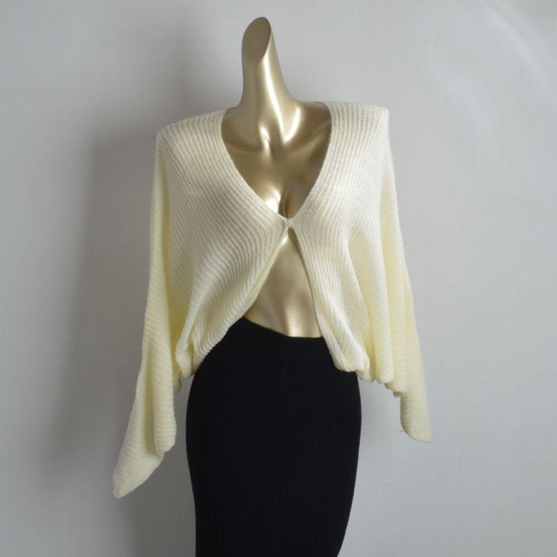 

Mohair Knitting Cardigan Sling Dress Shawl Apricot color One size