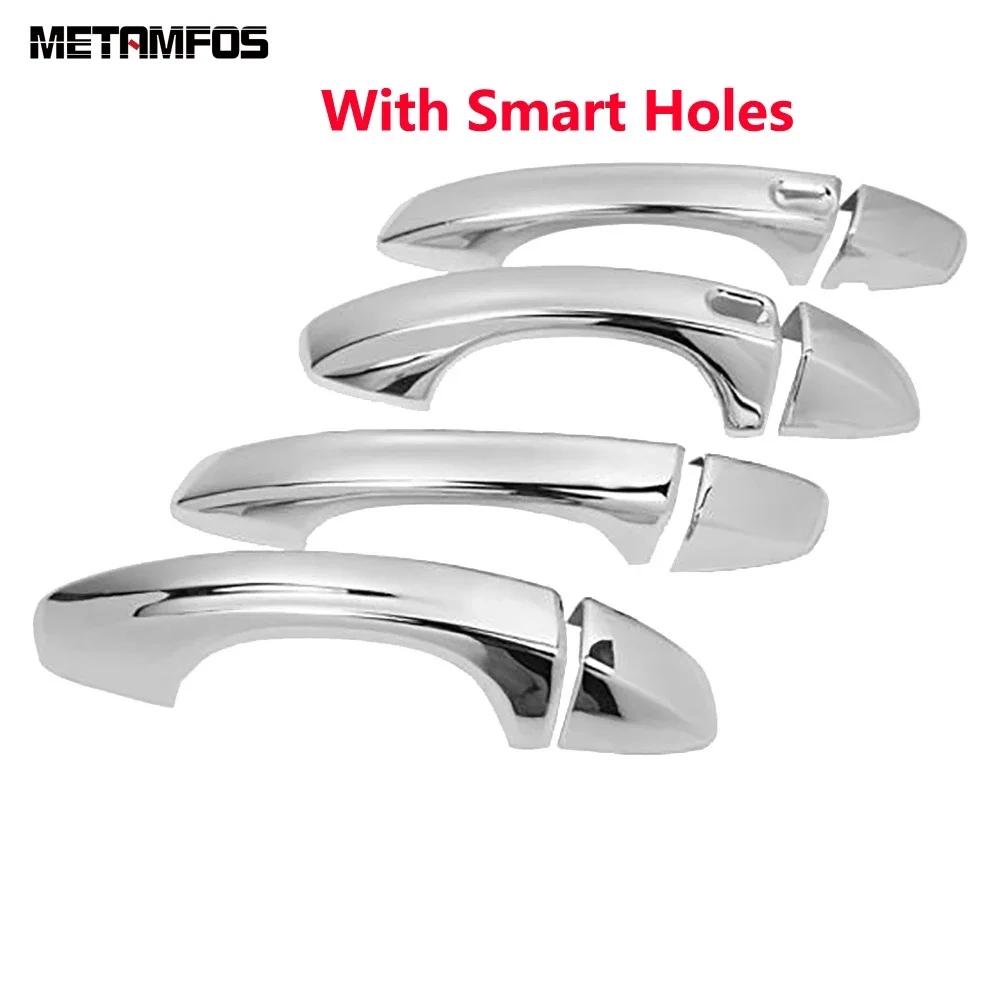 Accessories For Volkswagen VW T-ROC TROC 2018      2024 Chrome Door Handle Cover Trim Rear Window Wiper Trim