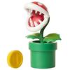 Sanei Trading Fcp 007 Super Mario Figure Collection Plus Puckun Flower Coin Included [painted Action Figure  Total Height  Approx. 104 Mm]