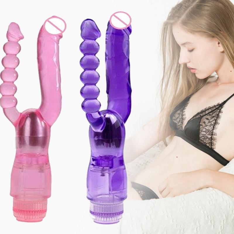 Vodotěsné silikonové vibrační sexuální hračky pro ženy pro lesbické páry Sexuální produkty pro dospělé Sexuální hračky pro ženy