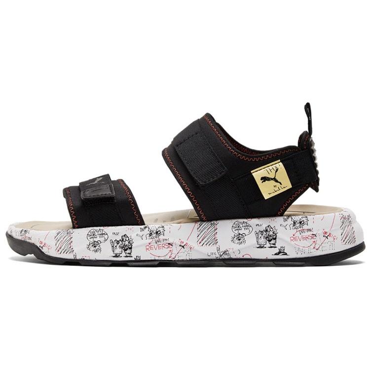 PUMA Michael Lau x RS-Sandal Black White Men s 380517-01 EU 35.5