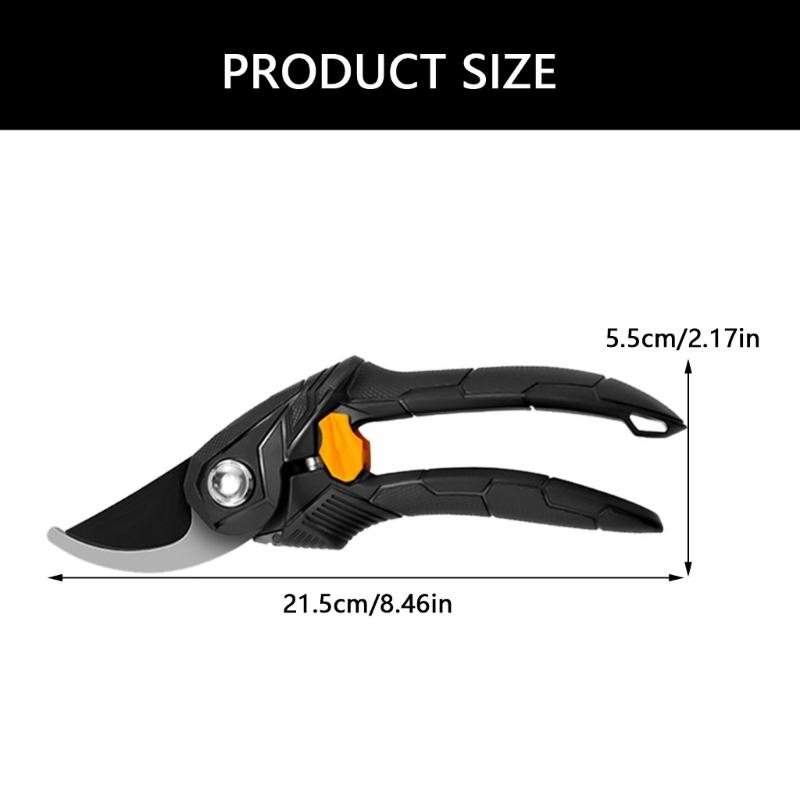 Garden Pruning Shears Fruit Tree Branch Grafting Clipping Pruner Secateurs Tool