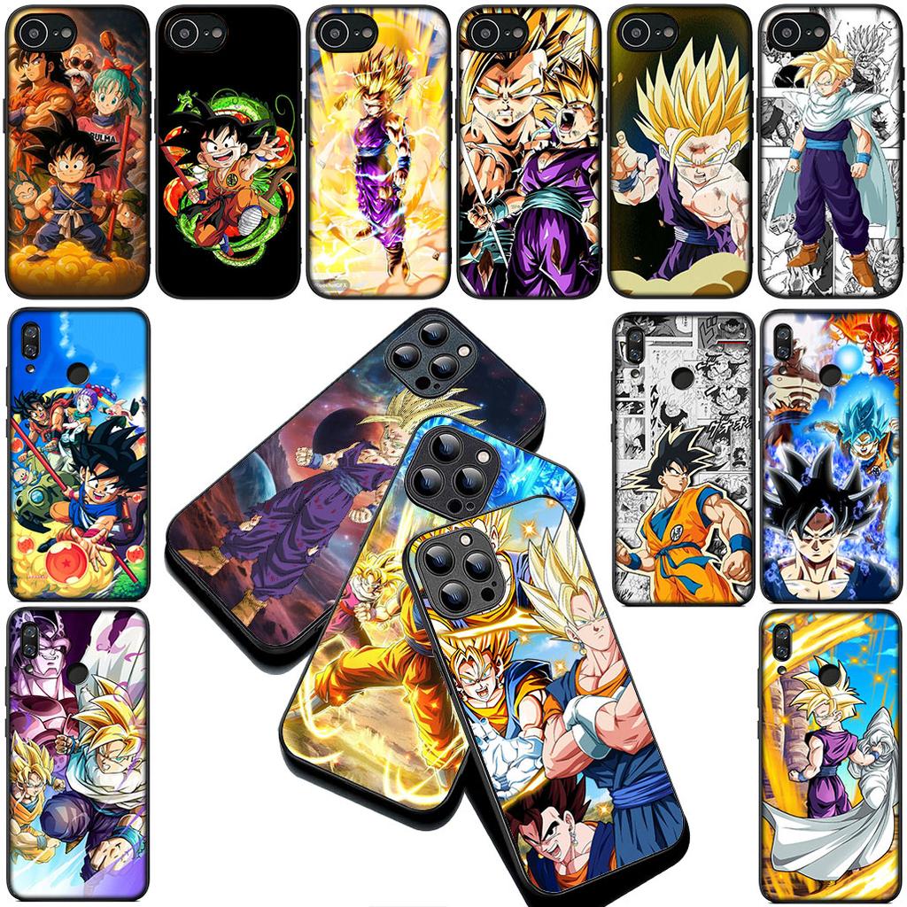 Son Dragons Gokus Balls Z Gohan Silicone Cover for Apple iPhone 17 12 13 Pro Max Mini ProMax 7 + 8 Plus Air 8+ Coque Phone Case