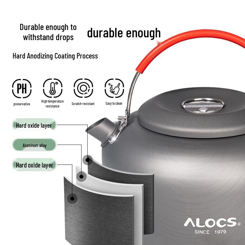 ALOCS Portable Outdoor Camping Kettle