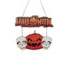 Cartoon Halloween Ghost Door Sign Wooden Door Hanging Haunted House Hanging Door Plate  Farmhouse