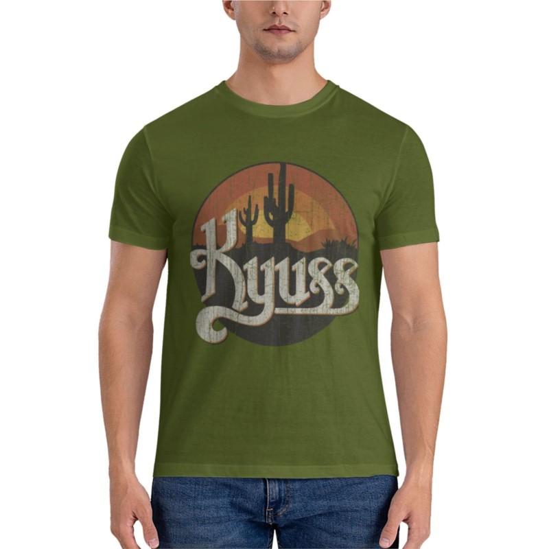 Kyuss Sunset 1987 Grafik T-Shirt Herren Trainingsshirts Kurzarm T-Shirt Custom T-Shirts Designe dein eigenes