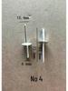 Window Regulator & Speaker Rivets for Volkswagen, Mercedes, Toyota Fuel Tank Cap