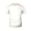 Europäische Größen Kreatives Mode-Print Vielseitiges Kurzarm-Rundhals-T-Shirt, Interpretiert jugendlichen Stil