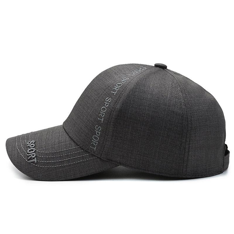 New Men's Fashion Breathable Baseball Cap Truck Driver Trend Fishing Street Hiking Travel Sun Protection Golf Sports Fit Dad Hat