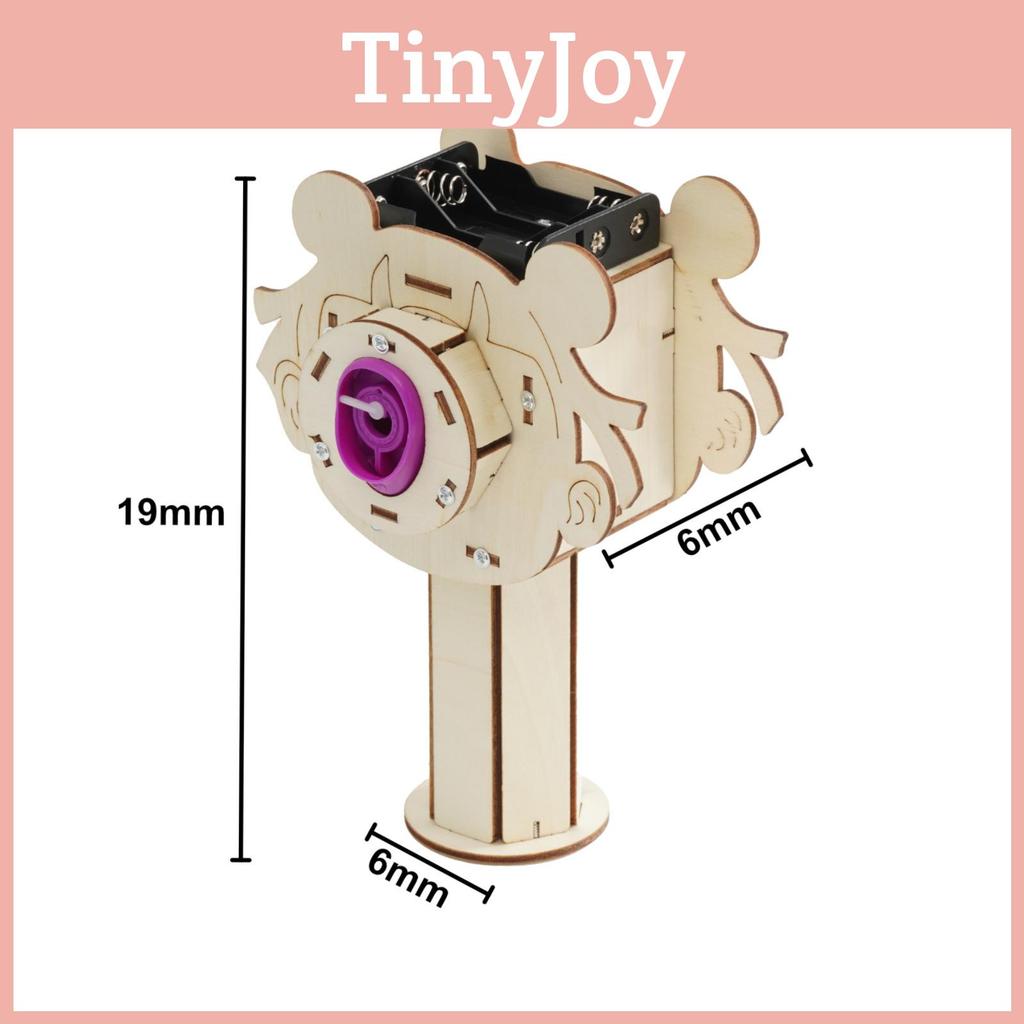 Wooden Handheld Electric Bubble Machine For Kids Science Learning And Craft Projects