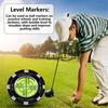 Clear&Transparent Golf Slope Meter Ball Marker Golf Spirit Level  Gardening Architecture