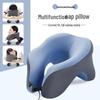 Memory Foam U-Shaped Face Down Nap Pillow for Office or School