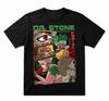 Dr Stone Anime T-T-Shirt Senku Ishigami Manga Graphic Tee New Stone World Arc