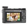 88MP 8K Camera 18X Zoom Autofocus 3 Inch 180 degrees  Flip Screen Dual Battery WiFi Mirrorless Camera with Lens Cap
