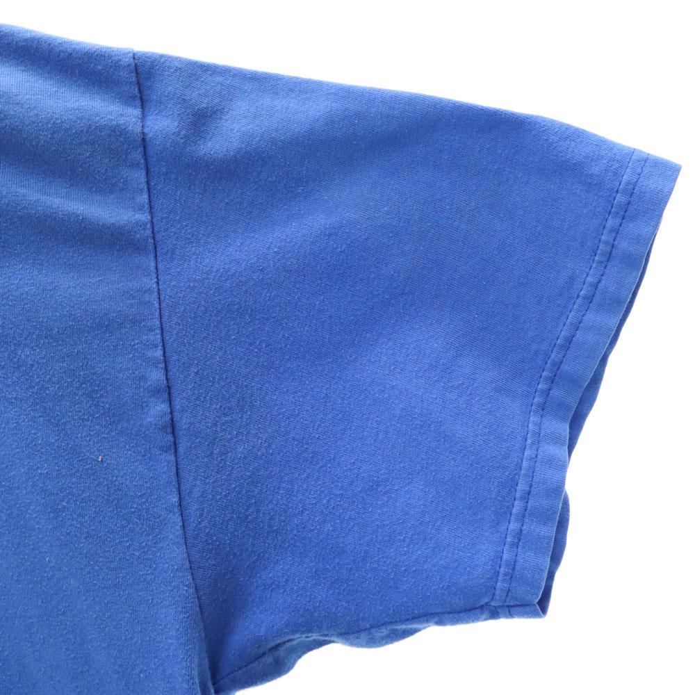 HANES 90s Tuning Fork Logo Print Short Sleeve YAMAHA T-shirt Men's Used