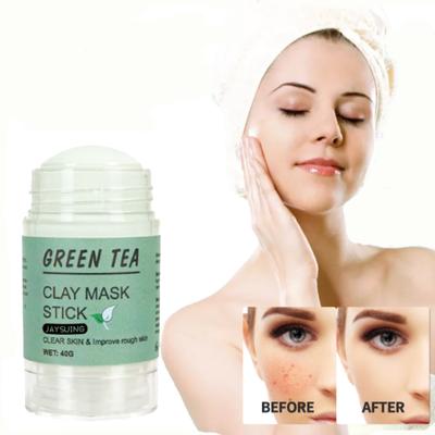 Maschera in stick all'argilla per la rimozione dei punti neri e la pulizia profonda, con estratto di tè verde, controlla l'olio e leviga la pelle