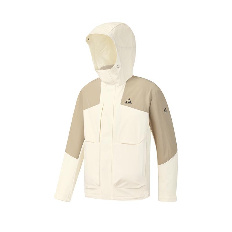 FILA Explorer Detachable 3-In-1 Hooded Warm Skin-Friendly Zipper Long Sleeve Jacket Men jackets A11M547702F-IV