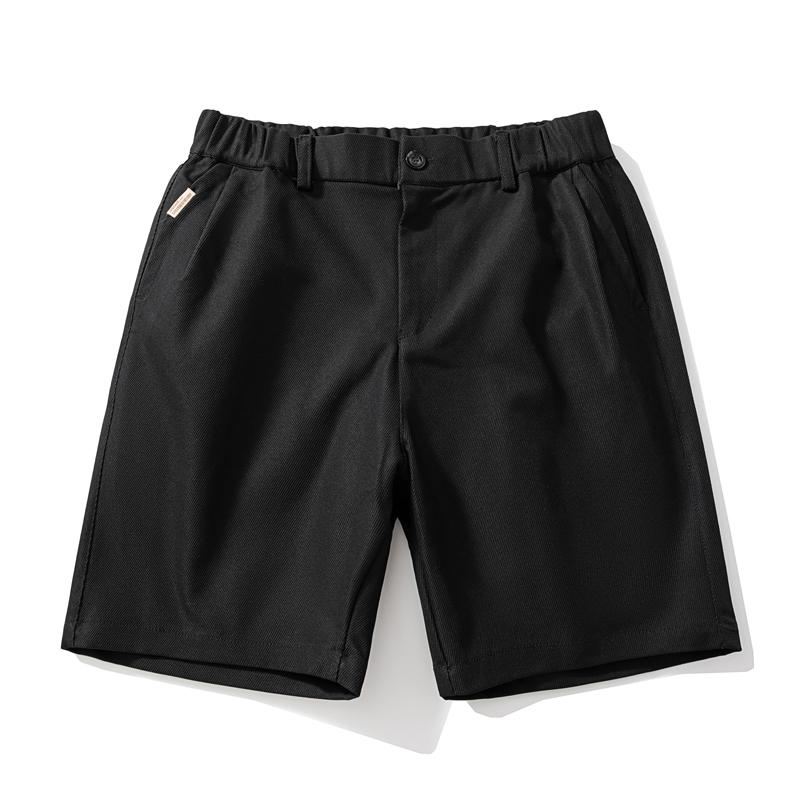 Summer Cargo Shorts Men Vintage Clothes Elastic Waist Casual Shorts
