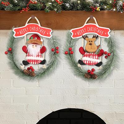 31CM Christmas Supplies Decoration Garland Xmas Tree Pendant Ornament for Home Decor 2026 New Year Party Gift Navidad Accessory