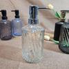 Twill Style High-Value Glass Squeeze Bottle for Lotion, Shower Gel, and Shampoo