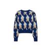 New MLB Knitwear Women's Marine Blue 3FKCM0331-10NYL