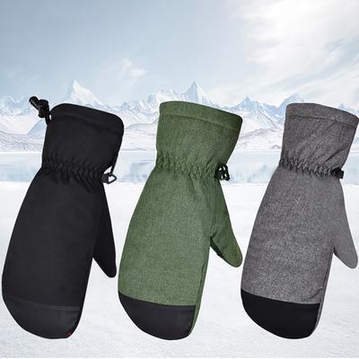 Ski Mittens for Men and Women Winter Gloves Water Resistant Ski Gloves Warm Gloves Touchscreens Gloves Snowboard Mittens