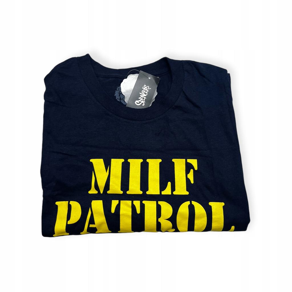 Koszulka T-shirt męski okrągły dekolt SPENCER'S nadruk L