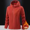 Mens Fleece Jacket Winter Warmth Thick Hooded Cardigan Outdoor Casual Sweatshirt